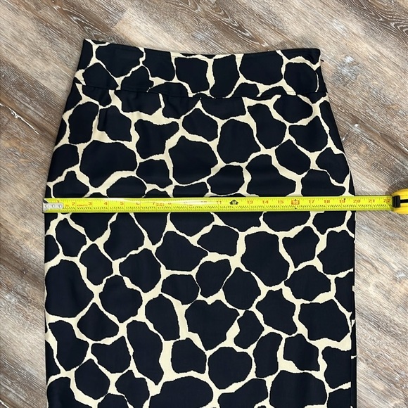 Harold's Womens Pencil Skirt Animal Print Designer Size 8 Professional Statement - Picture 7 of 13